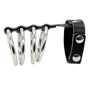 Cage De Chasteté Cuir Le Blason M