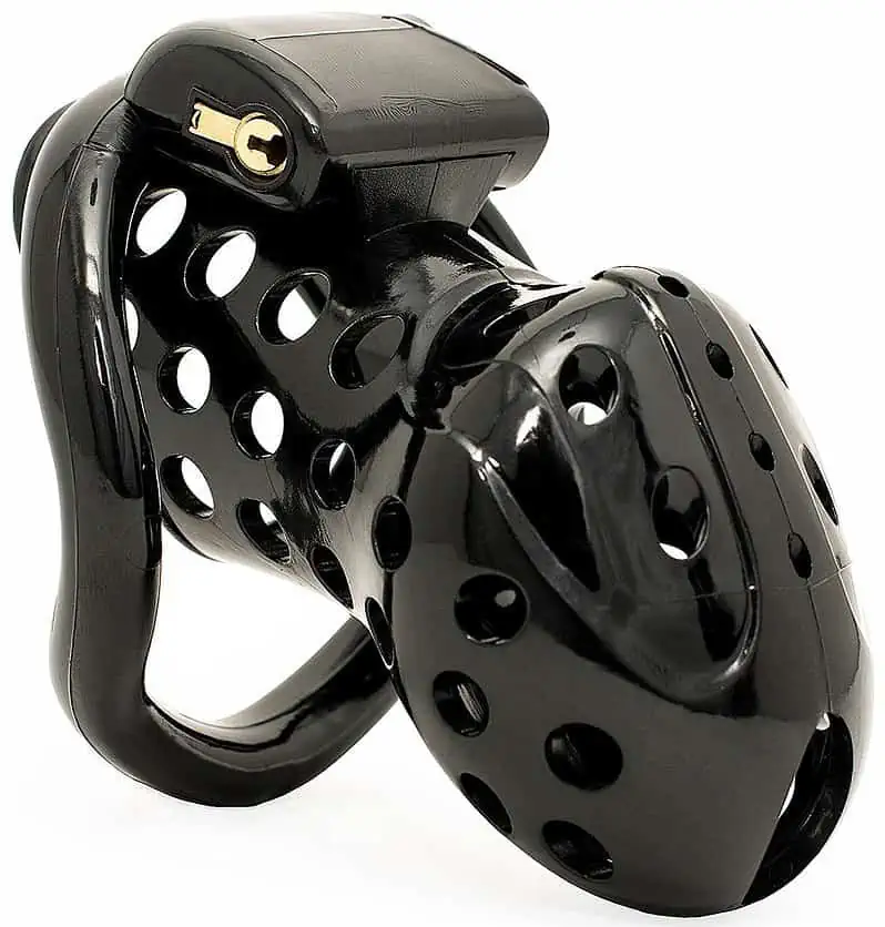 Cage De Chasteté Résine La Punition - Noire – Image 5