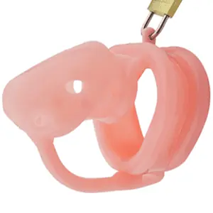 Cage De Chasteté Résine Master 20 Rose