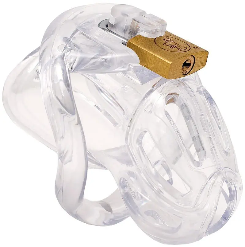 Cage De Chasteté Résine La Tigresse Transparente – Image 3