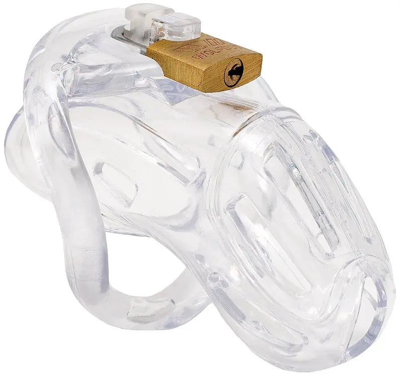Cage De Chasteté Résine La Tigresse Transparente – Image 4