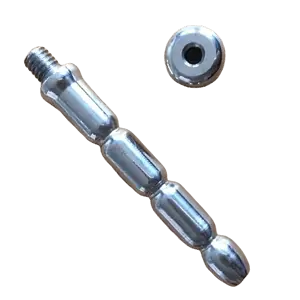 Plug Uretre Métal - Compatible Avec Cage De Chasteté