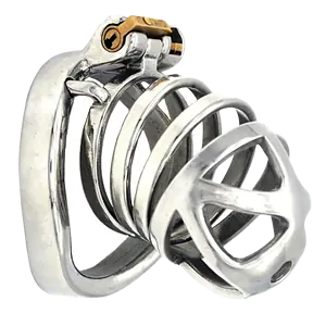 Cage De Chasteté Homme - Métal - Little Smile Xl