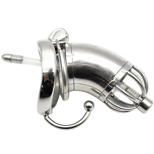 Cage De Chasteté Homme - Métal - Prison Du Diable L