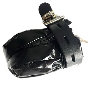 Cage De Chasteté Simili-Cuir La Poche
