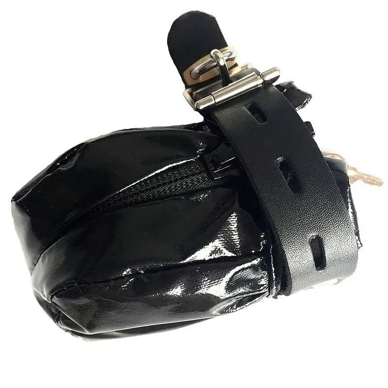 Cage De Chasteté Simili-Cuir La Poche