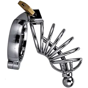Cage De Chasteté Urètre - Acier - The Cock