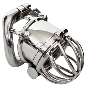 Cage De Chasteté Homme Métal - Double Lock