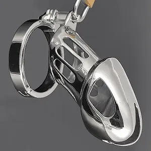 Cage De Chasteté Inox - Hommes - Gb6000 Open