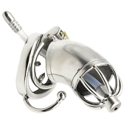 Cage De Chasteté Homme - Métal - Prison Du Diable L – Image 2