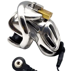 Cage De Chasteté Électrique - Métal -Viper S