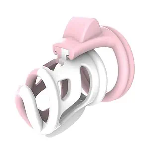 Cage De Chasteté Plastique Le Gouffre Rose