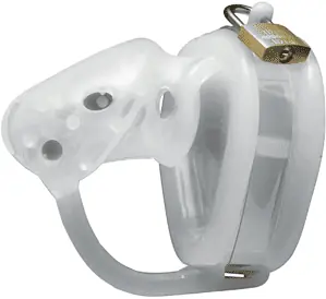 Cage De Chasteté Résine Master 20 Transparente