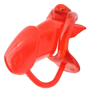 Cage De Chasteté Résine Gb 7000 Rouge