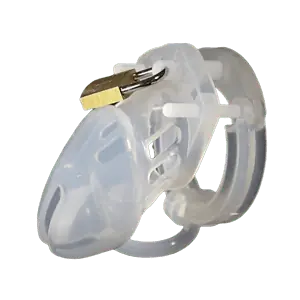 Cage De Chasteté Silicone Gb6000S Transparent