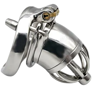 Cage De Chasteté Homme - Métal - Golgoth S