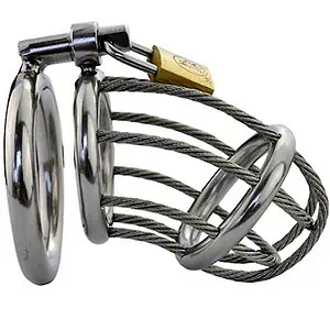 Cage De Chasteté Homme - Câble