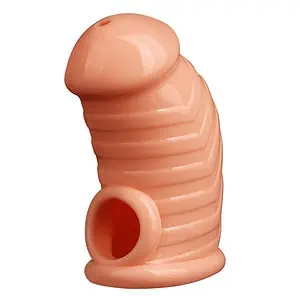 Cage De Chasteté Silicone Étui Pénien