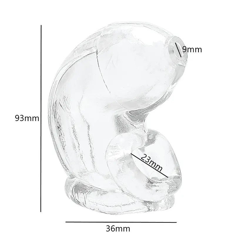 Cage De Chasteté Silicone Délice Piques – Image 3