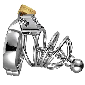 Cage De Chasteté Urètre - Métal - The Cock S