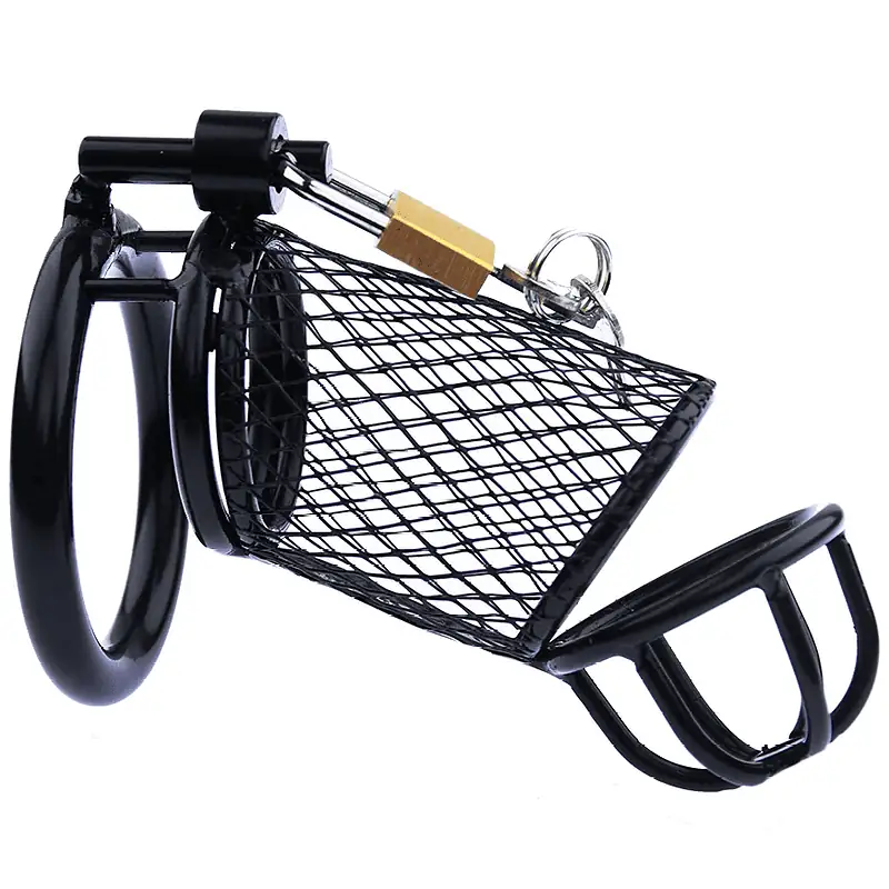 Cage De Chasteté Homme - Métal - Grillage