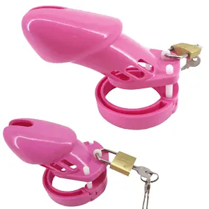 Cage De Chasteté Plastique Gb 6000 Rose Foncé
