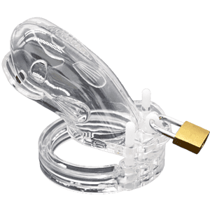 Cage De Chasteté Plastique The Fish Transparent