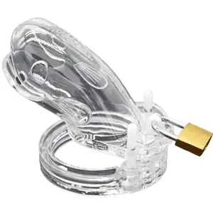 Cage De Chasteté Plastique The Fish Transparent