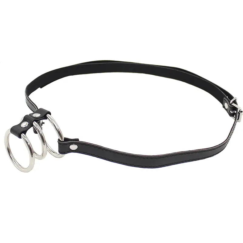 Cage De Chasteté Cuir Le Collier