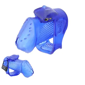 Cage De Chasteté Résine La Sentence Bleu