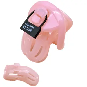Cage De Chasteté Résine La Tigresse Rose