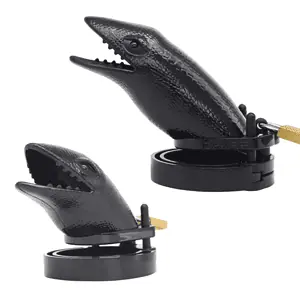 Cage De Chasteté Plastique L'Alligator Noir