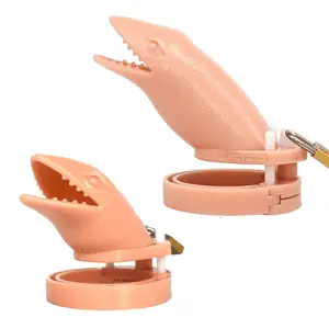 Cage De Chasteté Plastique L'Alligator Beige