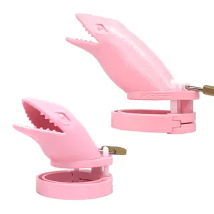 Cage De Chasteté Plastique L'Alligator Rose