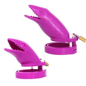 Cage De Chasteté Plastique L'Alligator Violet