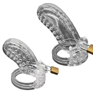 Cage De Chasteté Plastique Fx 10 Transparent