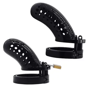Cage De Chasteté Plastique Fx 10 Noire