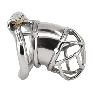 Cage De Chasteté Acier - Homme - Oisellerie S