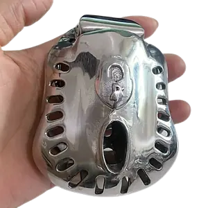 Cage De Chasteté Homme - Métal - Bouclier