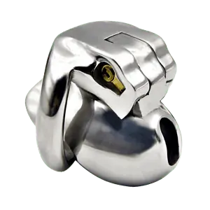 Cage De Chasteté Homme - Métal - The Nub