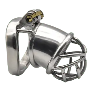 Cage De Chasteté Métal - Homme - Oisellerie S