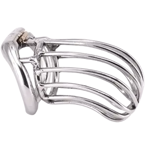 Cage De Chasteté Homme - Métal - The Chrome Ball L
