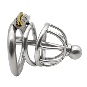 Cage De Chasteté Sonde Urètre - Métal - Versailles S