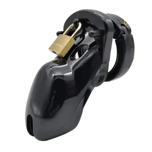 Cage De Chasteté Plastique Gb 3000 Noire