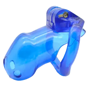 Cage De Chasteté Résine Gb 3000 Bleu
