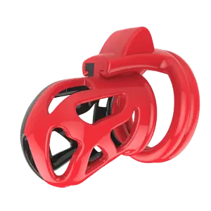Cage De Chasteté Plastique Red Thunder