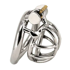 Cage De Chasteté Courte - Métal - Villandry Xs