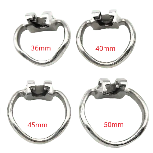 Cage De Chasteté Homme - Métal - V3 Small – Image 3