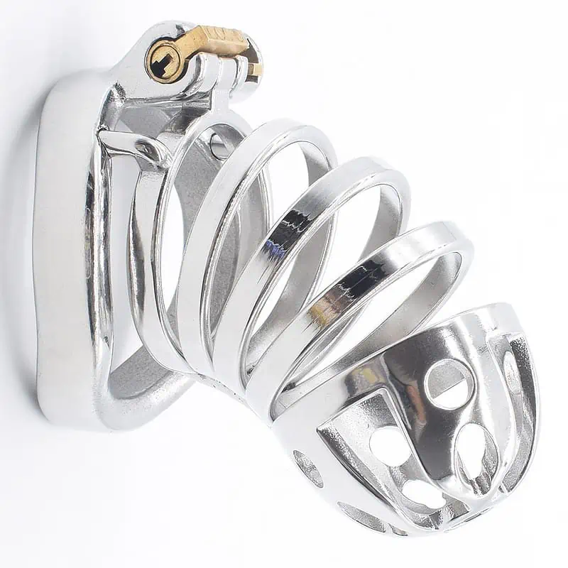 Cage De Chasteté Métal Prettydick Xl – Image 2