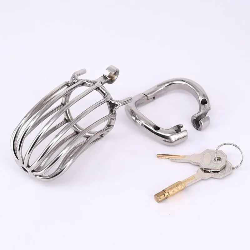 Cage De Chasteté Homme - Métal - The Chrome Ball L – Image 5